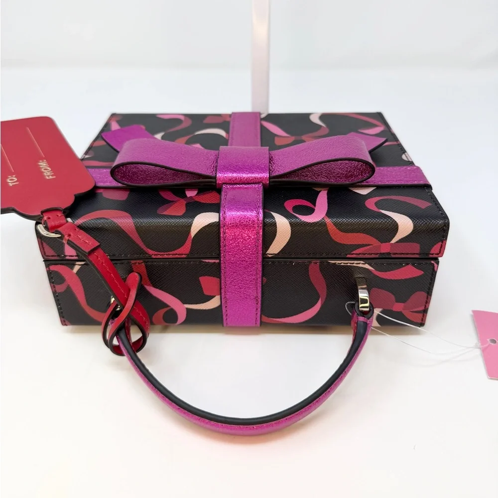Kate Spade New York Wrapping Party Gift Box Crossbody bag NWT